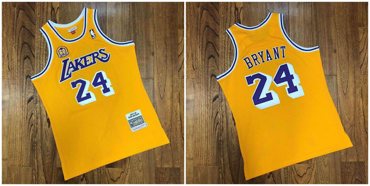 Lakers 24 Kobe Bryant Yellow 60th Anniversary 2007-08 Hardwood Classics Jersey Mixiu,We sell and wholesale Lakers 24 Kobe Bryant Yellow 60th Anniversary 2007-08 Hardwood Classics Jersey Mixiu on line form chian!